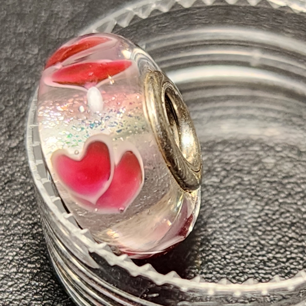 Retired Pandora Petals of Love Murano Charm